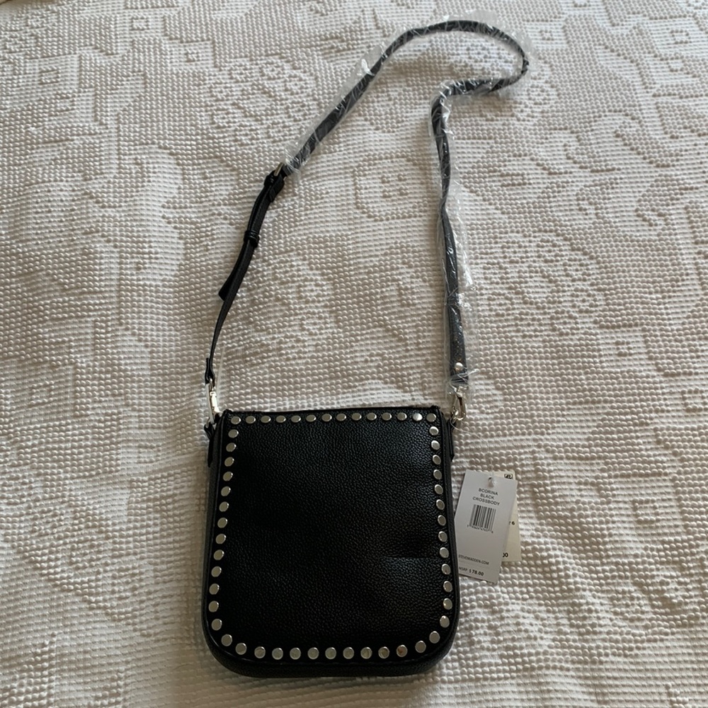 NWT Steve Madden Bcorina Black Crossbody